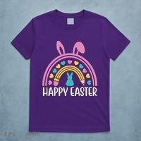Cute Happy Easter School Teacher Student Bunny T-Shirt thumb 5