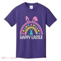 Cute Happy Easter School Teacher Student Bunny Kids T-Shirt thumb 0