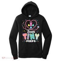 Cute Happy Easter Team Tiny Peeps Nurse Doctor Stethoscope Women's Hoodie thumb 0