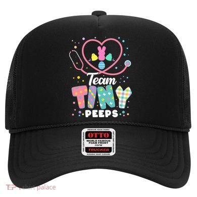 Cute Happy Easter Team Tiny Peeps Nurse Doctor Stethoscope Hat