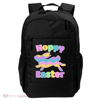 Cute Hoppy Easter Colorful Easter Bunny Backpack