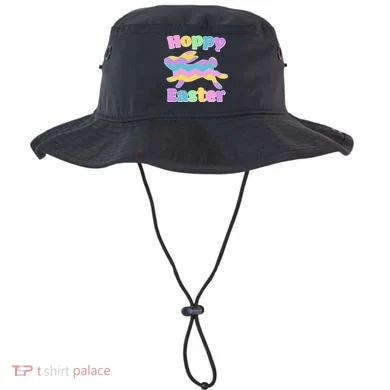 Cute Hoppy Easter Colorful Easter Bunny Bucket Hat