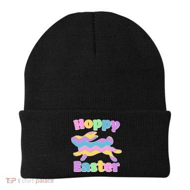 Cute Hoppy Easter Colorful Easter Bunny Beanie