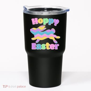 Cute Hoppy Easter Colorful Easter Bunny Tumbler
