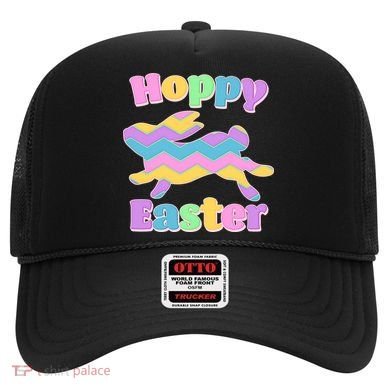 Cute Hoppy Easter Colorful Easter Bunny Hat