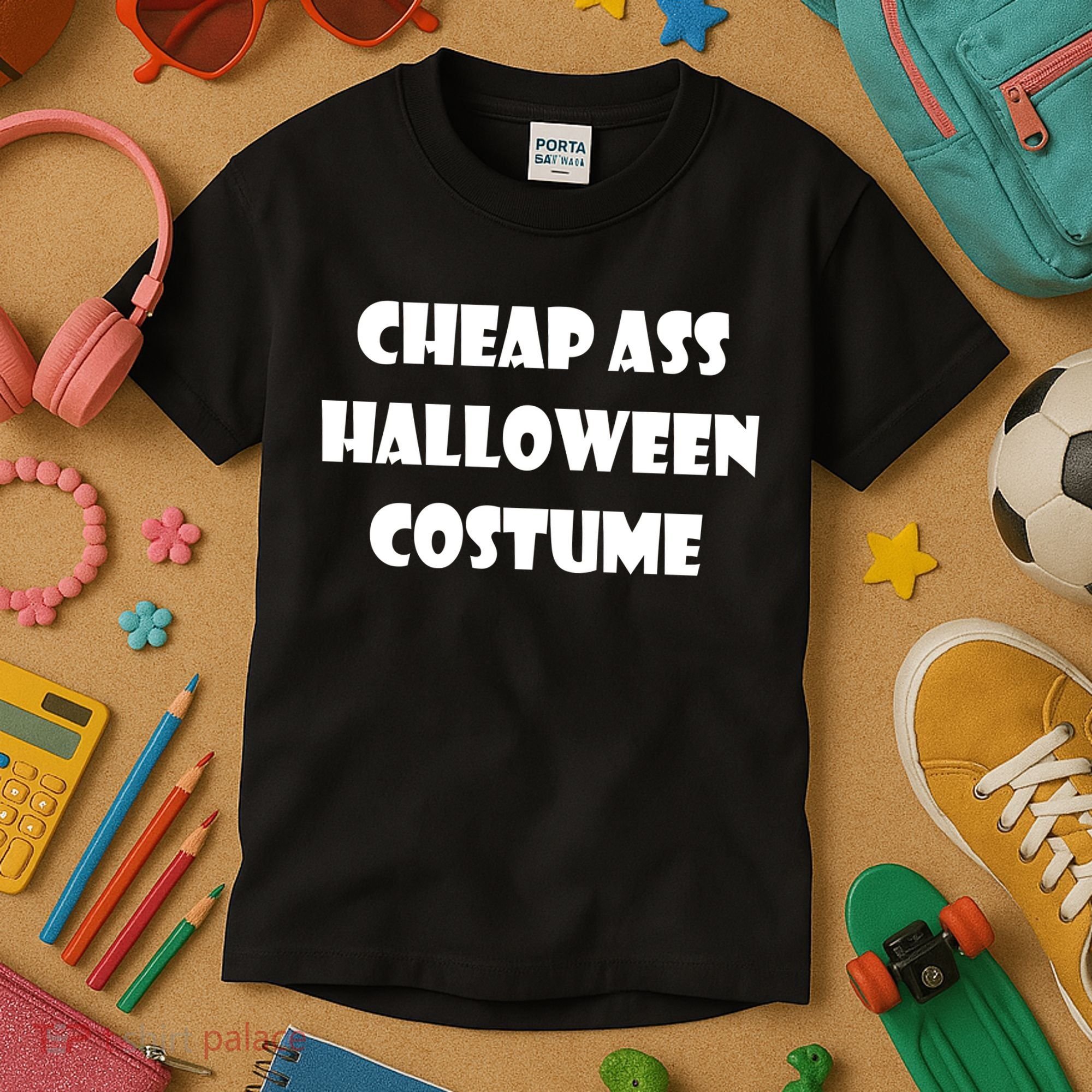 Cheap Ass Halloween Costume Kids T-Shirt