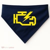 Check Engine Light  USA-Made Doggie Bandana thumb 0