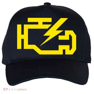 Check Engine Light  Five-Panel Snapback Cap