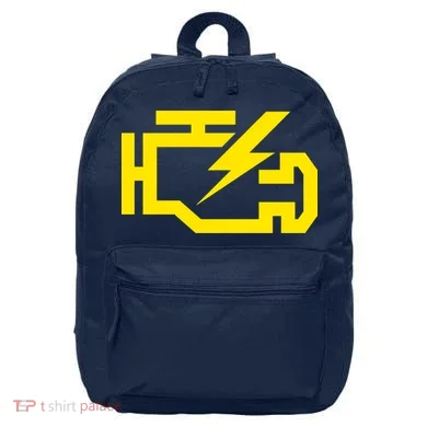 Check Engine Light  16 in Basic Backpack