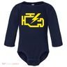 Check Engine Light  Baby Long Sleeve Bodysuit