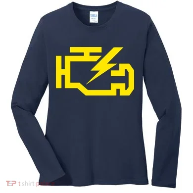 Check Engine Light  Women's Long Sleeve Shirt