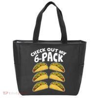 Check Out My 6-Pack Tacos Tote Bag thumb 0
