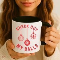 Check Out My Balls Coffee Mug thumb 3