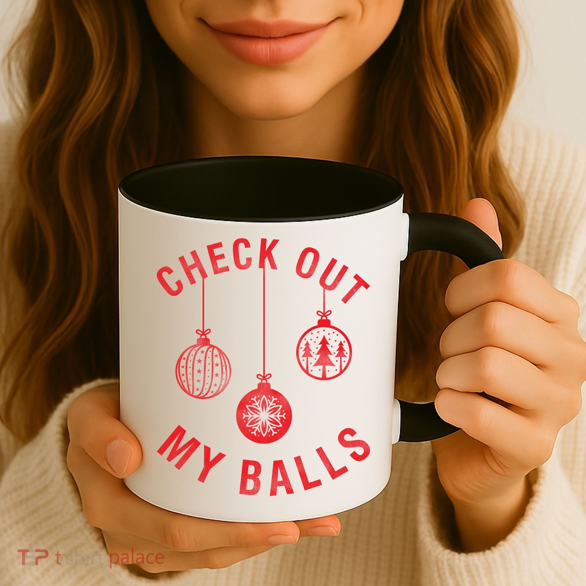 Check Out My Balls Coffee Mug