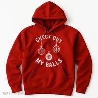 Check Out My Balls Hoodie thumb 0