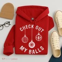 Check Out My Balls Hoodie thumb 4