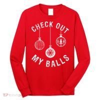 Check Out My Balls Long Sleeve Shirt thumb 0