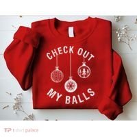 Check Out My Balls Sweatshirt thumb 2