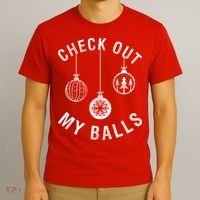 Check Out My Balls T-Shirt thumb 3
