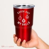 Check Out My Balls Tumbler thumb 2