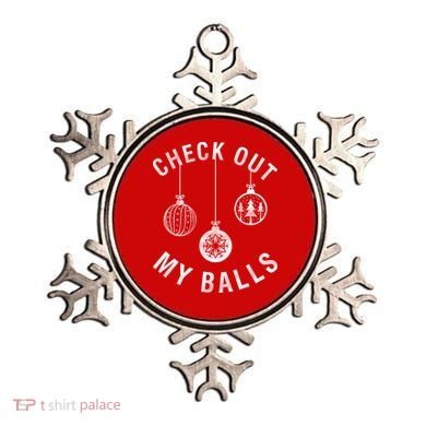 Check Out My Balls Ornament