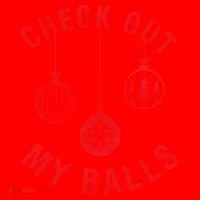 Check Out My Balls Santa Hat thumb 1