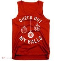 Check Out My Balls Tank Top thumb 0