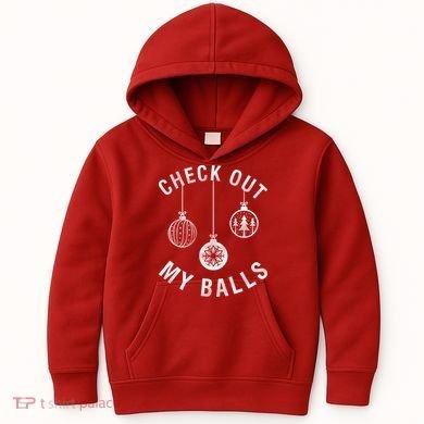 Check Out My Balls Kids Hoodie