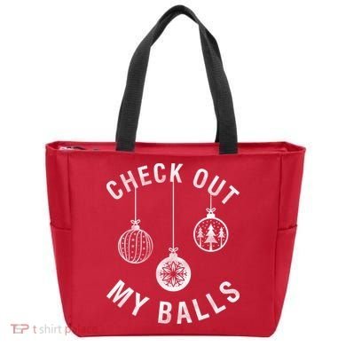 Check Out My Balls Tote Bag
