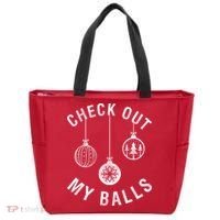 Check Out My Balls Tote Bag thumb 0