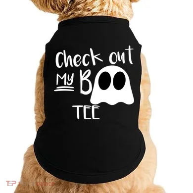 Check Out My Boo Tee Doggie Tank