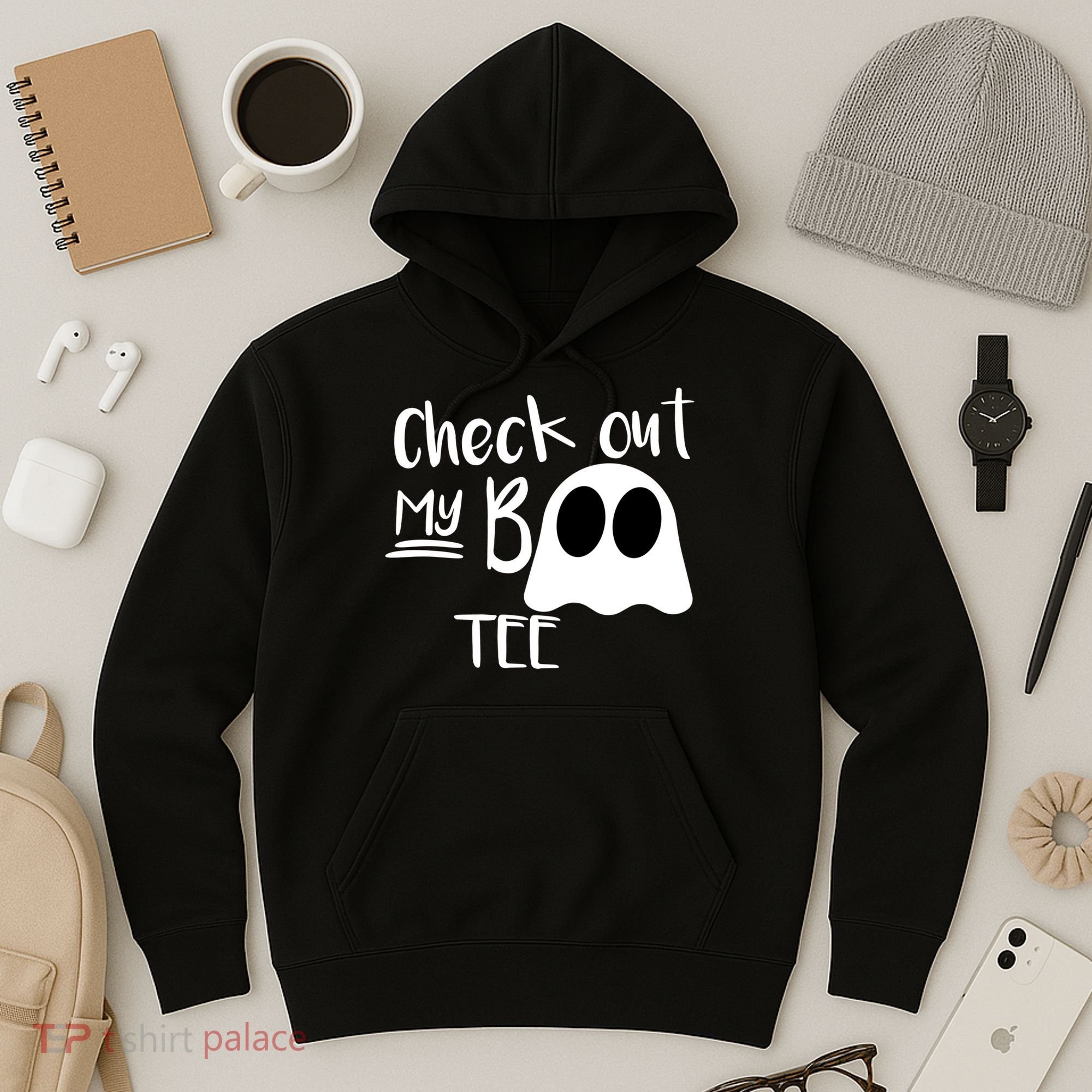 Check Out My Boo Tee Hoodie