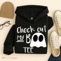 Check Out My Boo Tee Hoodie thumb 4