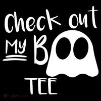 Check Out My Boo Tee Apron thumb 3