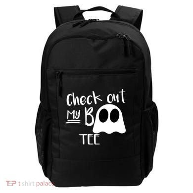 Check Out My Boo Tee Backpack