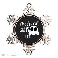 Check Out My Boo Tee Ornament thumb 0