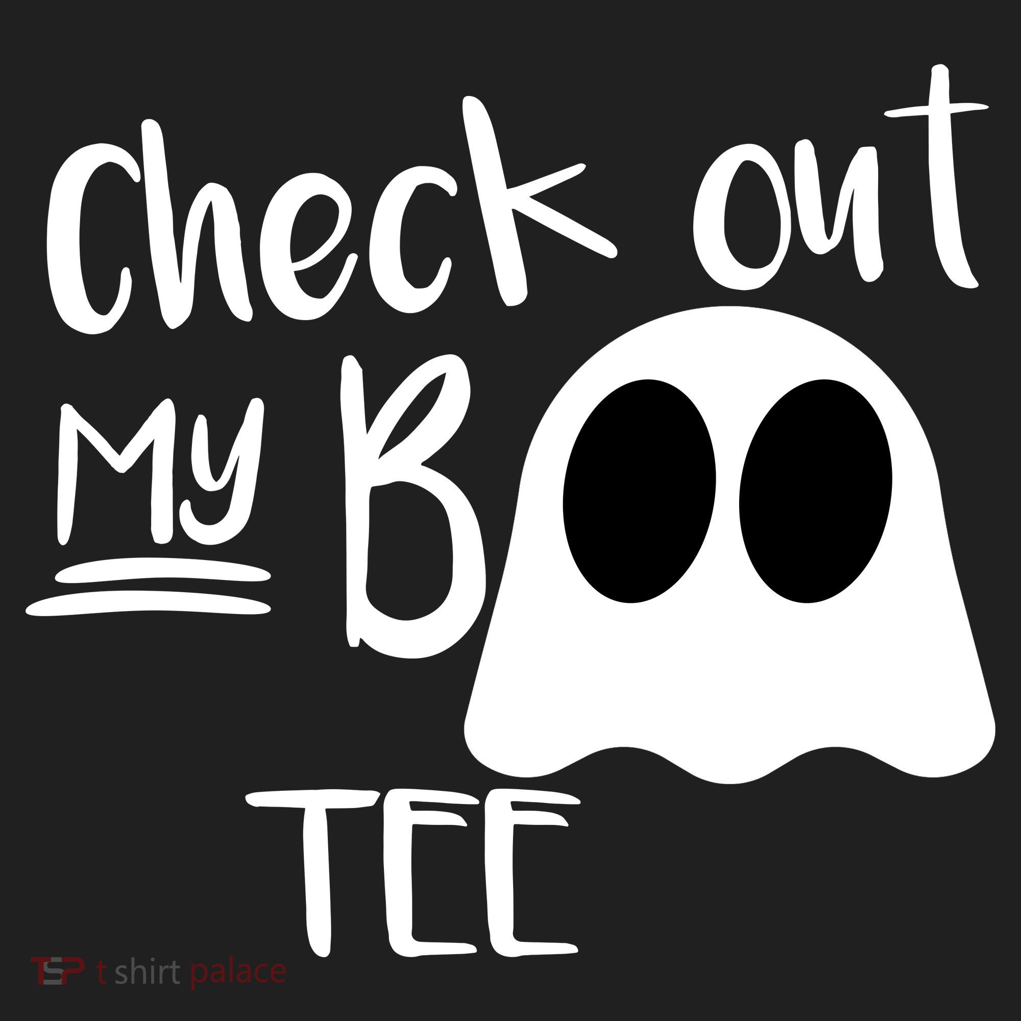 Check Out My Boo Tee Golf Towel