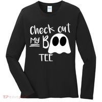 Check Out My Boo Tee Women's Long Sleeve Shirt thumb 0