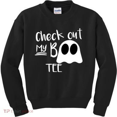 Check Out My Boo Tee Kids Sweatshirt