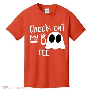 Check Out My Boo Tee Kids T-Shirt
