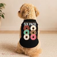 Check Out My Donut Six Pack Doggie Tank thumb 2