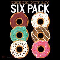 Check Out My Donut Six Pack Doggie Tank thumb 4