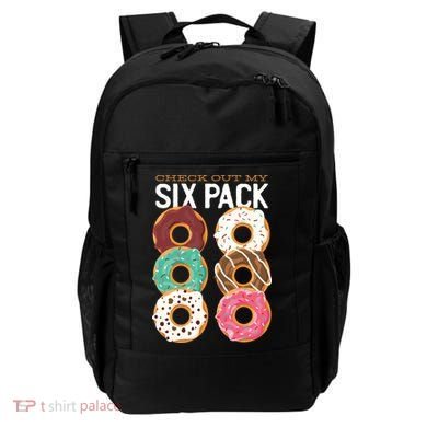 Check Out My Donut Six Pack Backpack