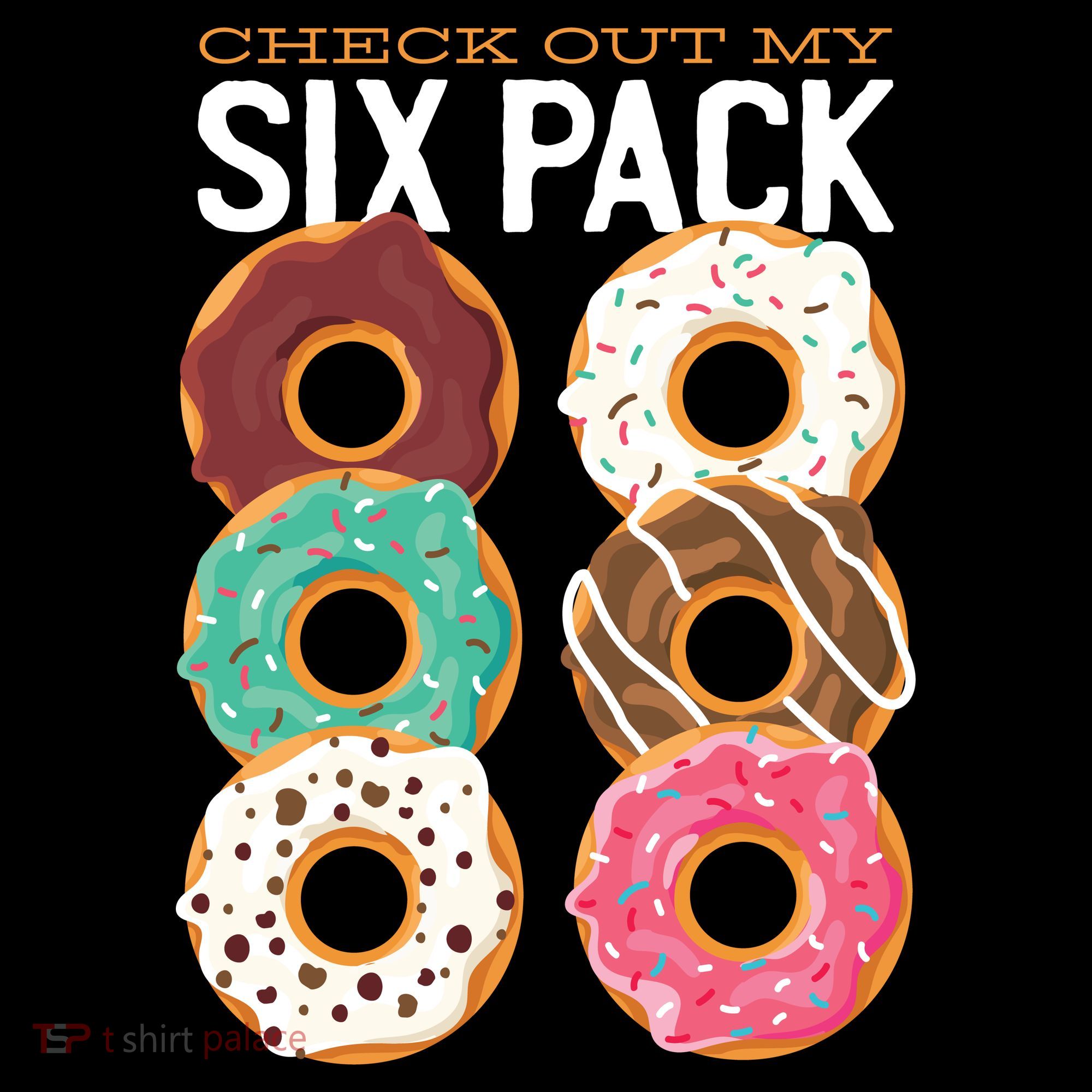 Check Out My Donut Six Pack Bucket Hat