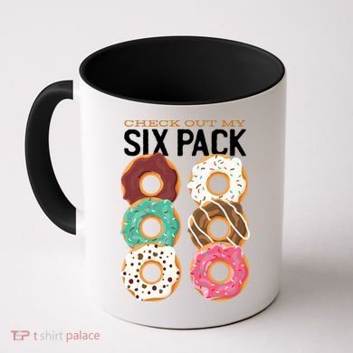 Check Out My Donut Six Pack Coffee Mug