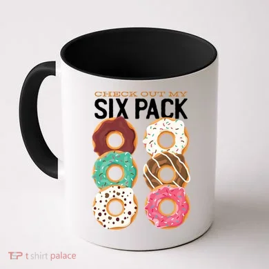 Check Out My Donut Six Pack Coffee Mug
