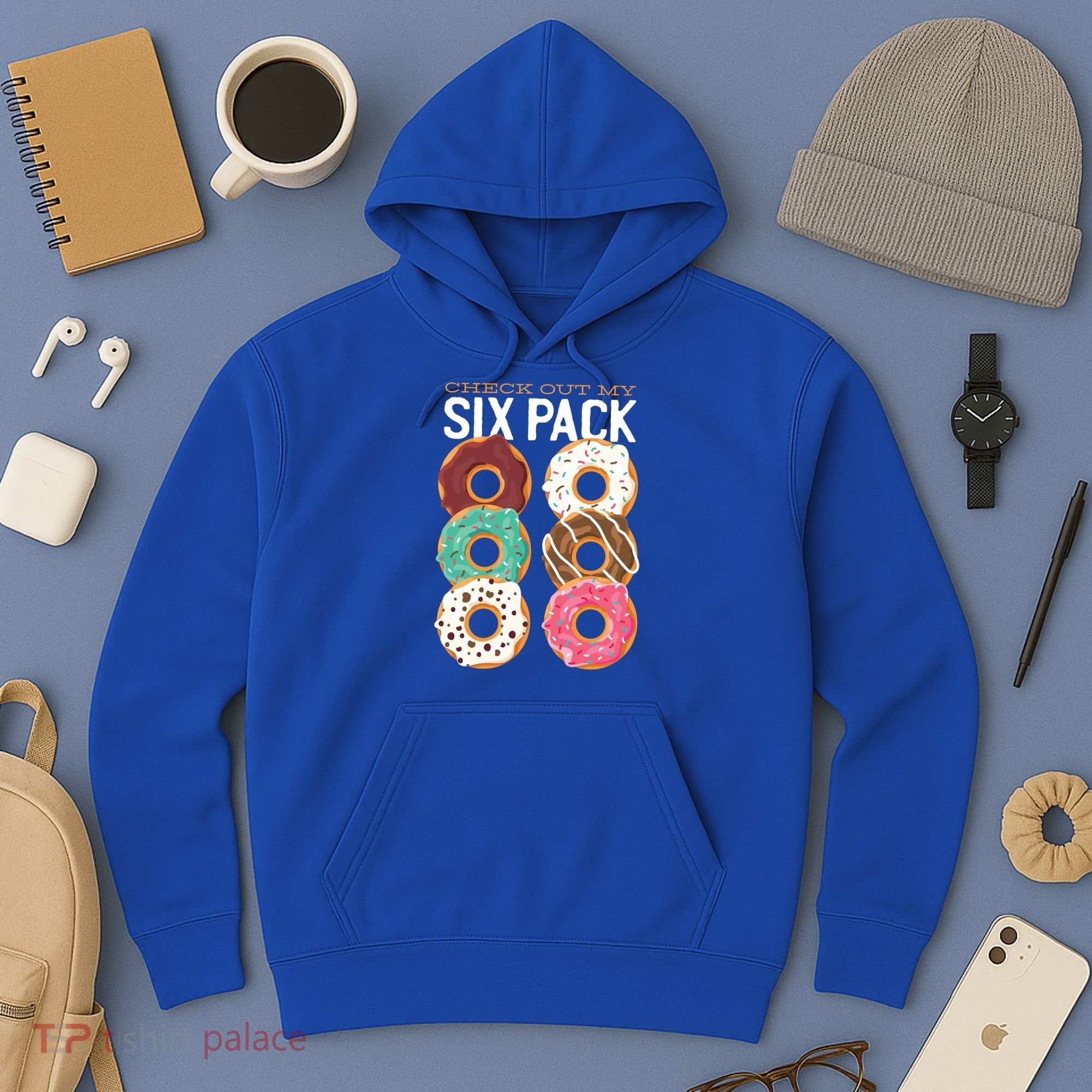 Check Out My Donut Six Pack Hoodie