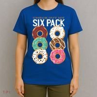 Check Out My Donut Six Pack T-Shirt thumb 4