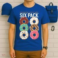 Check Out My Donut Six Pack T-Shirt thumb 6