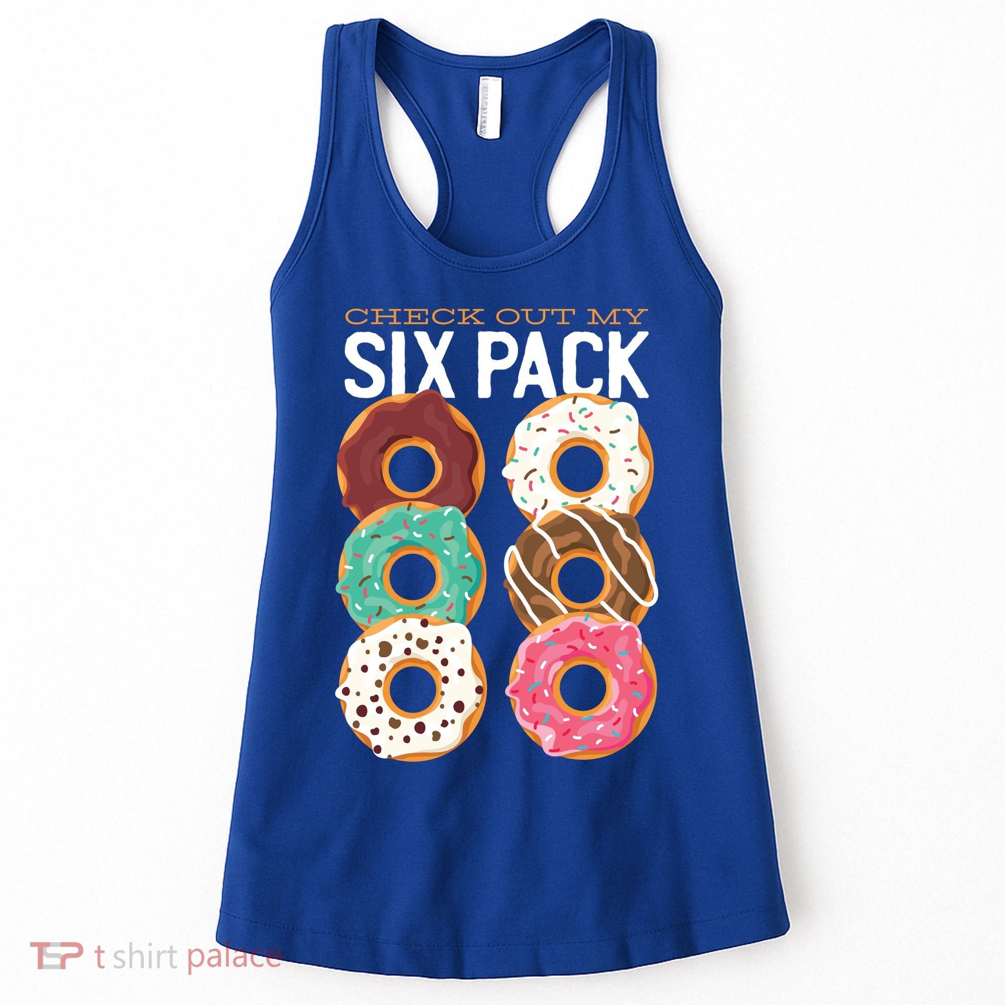 Check Out My Donut Six Pack Women's Tank Top
